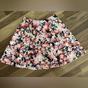 Flower skirt. Never worn. Size XS